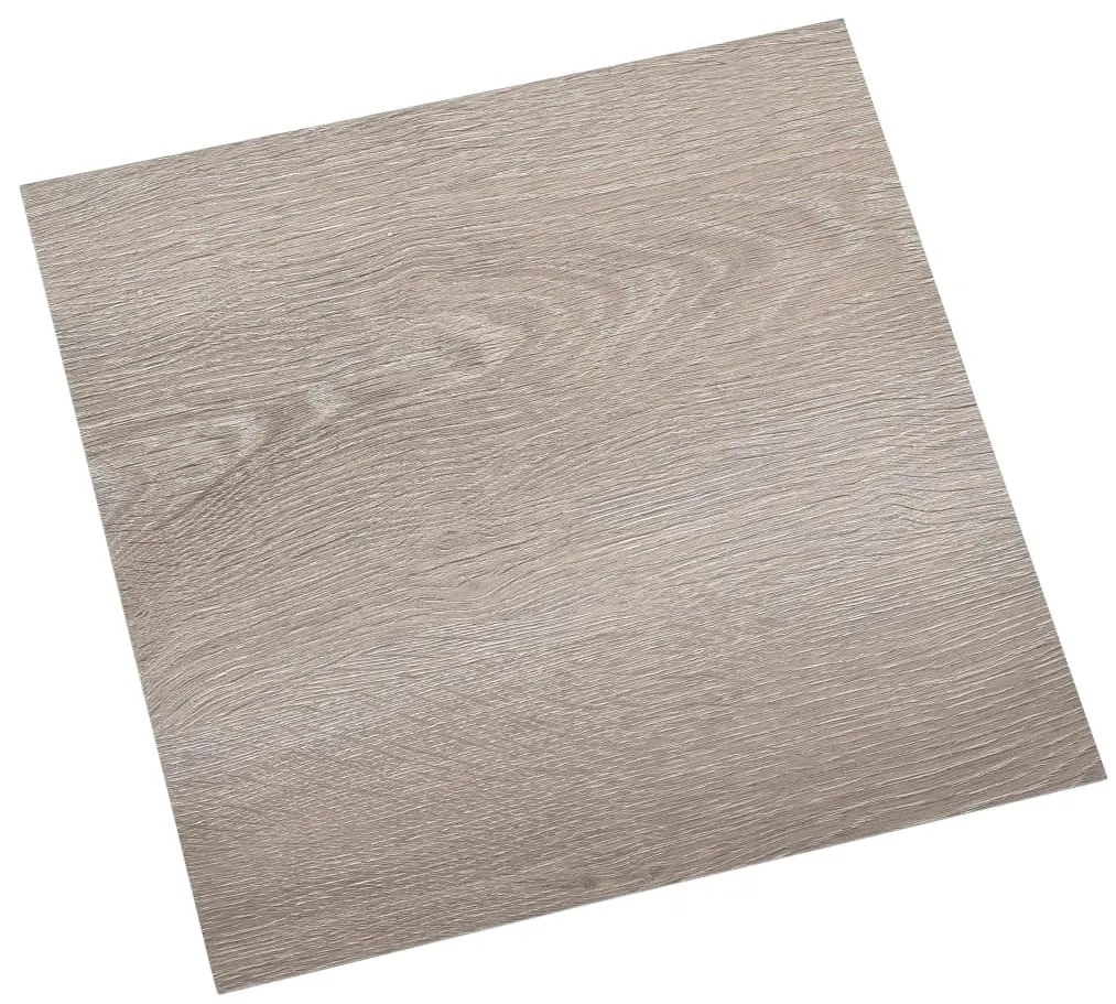 vidaXL Δάπεδο Αυτοκόλλητο Taupe 55 τεμ. 5,11 μ² από PVC