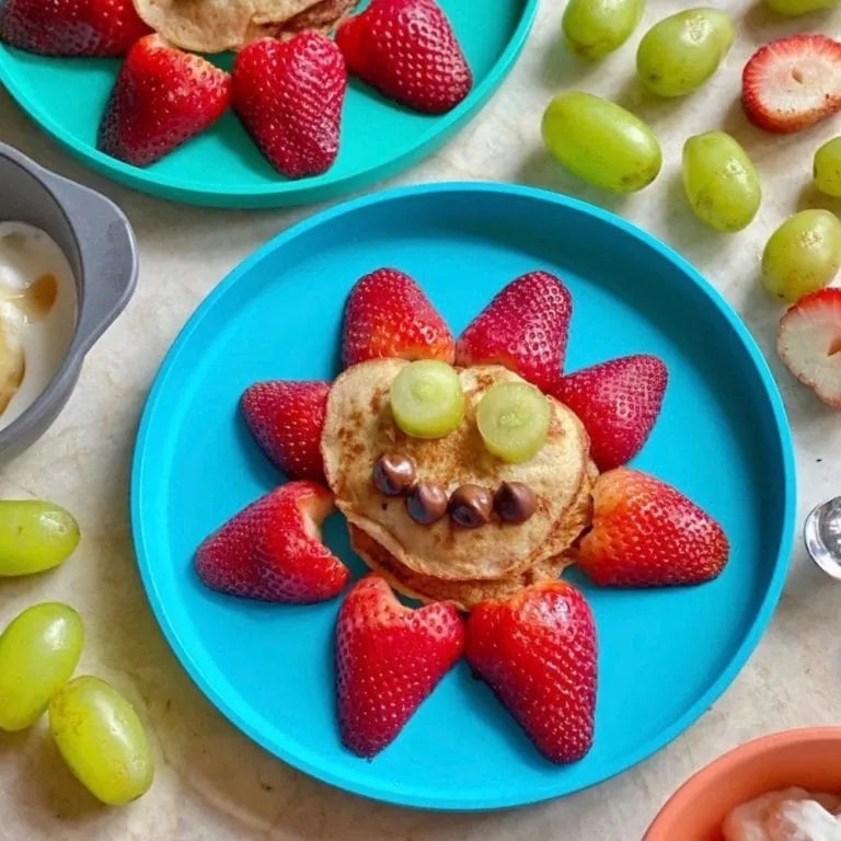 Παιδικό πιάτο από φυτικές ίνες κίτρινο Bobo & Boo