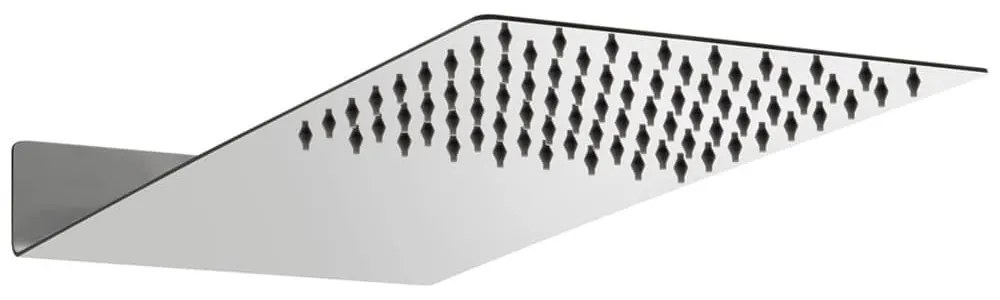 Κεφαλή Ντους Slim CFT801 20x45cm Chrome Praxis Stainless Steel