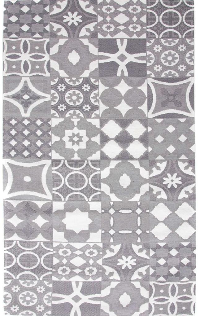 Χαλί Canvas 214 W Grey-White Royal Carpet 75X150cm