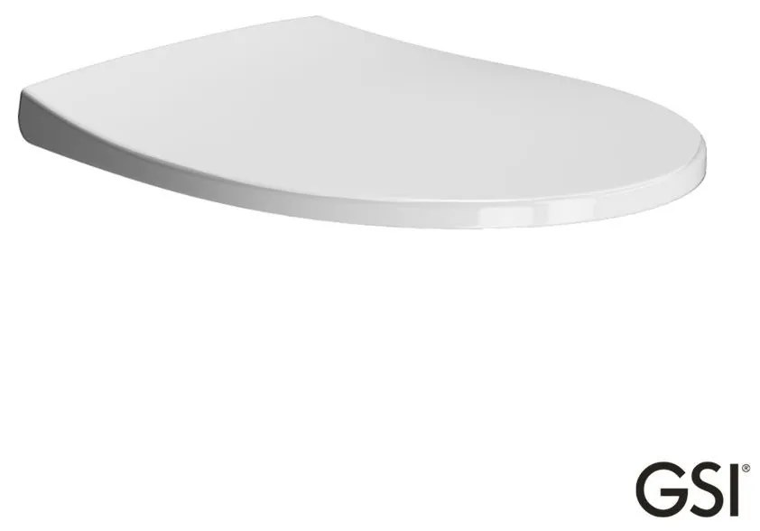 GSI MS98C Λευκό Κάλυμμα Βακελίτη Slim Soft Close