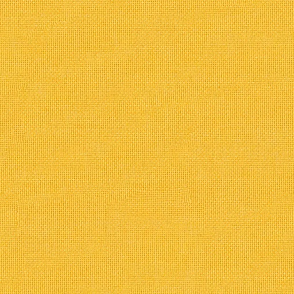 Πολυθρόνα Κουνιστή Κίτρινη Μουσταρδί Υφασμάτινη - Κίτρινο