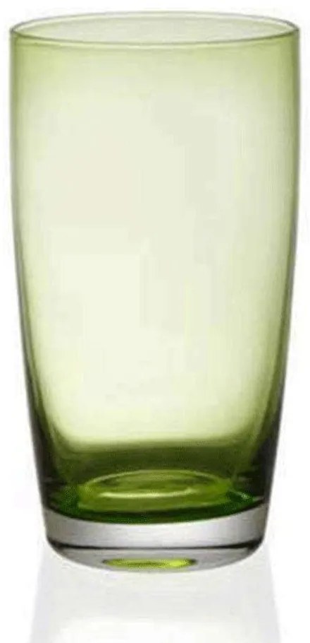 Ποτήρι Νερού Irid 52.011.50 540ml Green Cryspo Trio Γυαλί