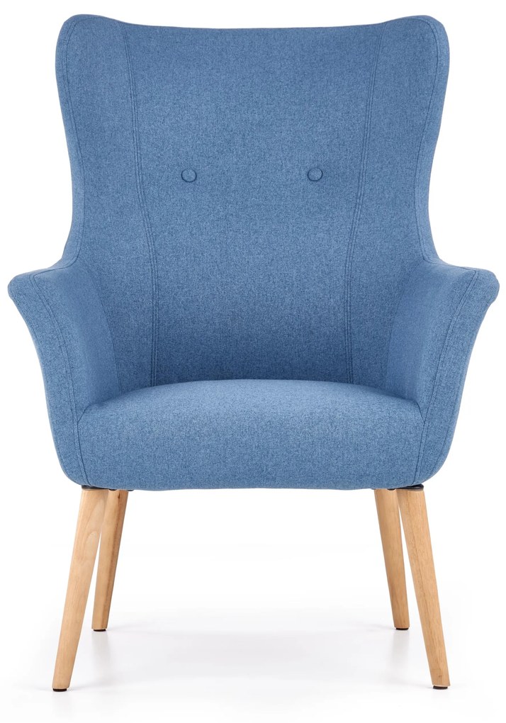 COTTO leisure chair, color: blue DIOMMI V-CH-COTTO-FOT-NIEBIESKI