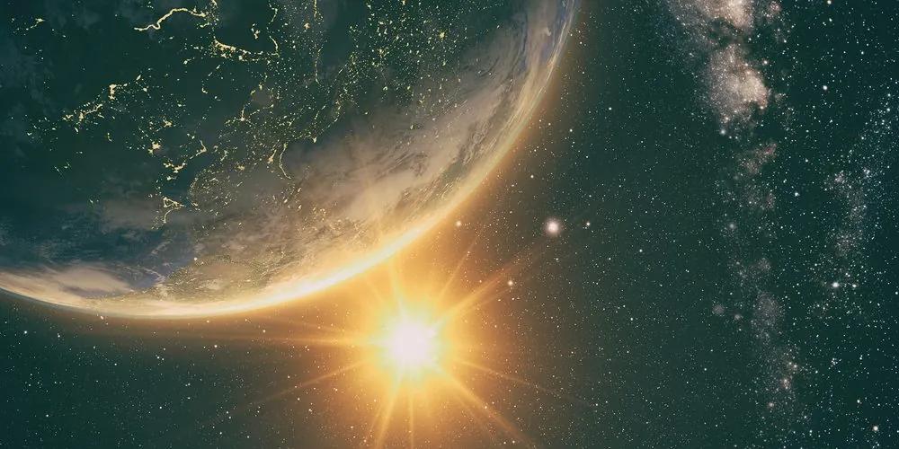 Εικόνα εικόνα του ήλιου από το διάστημα - 100x50