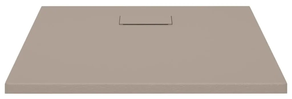 vidaXL Βάση Ντουζιέρας Καφέ 90 x 90 εκ. από SMC