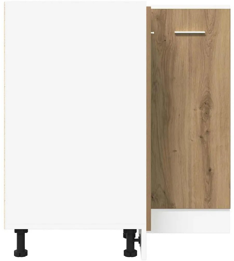 vidaXL Ντουλάπι Κουζίνας Lyon Αρτισιανή Δρυς 75,5x75,5x81,5εκ.