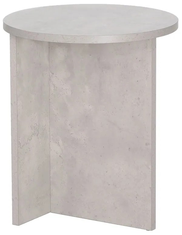 Βοηθητικό τραπέζι Camila pakoworld cement Φ40x48εκ Model: 225-000021