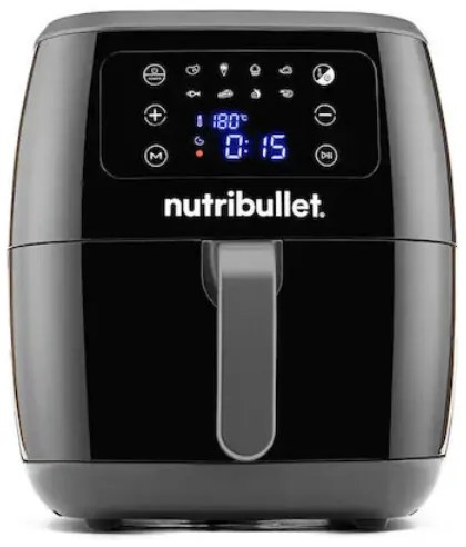 Nutribullet Φριτέζα Αέρος με Αποσπώμενο Κάδο 7lt Μαύρη (ΝΒΑ071Β)