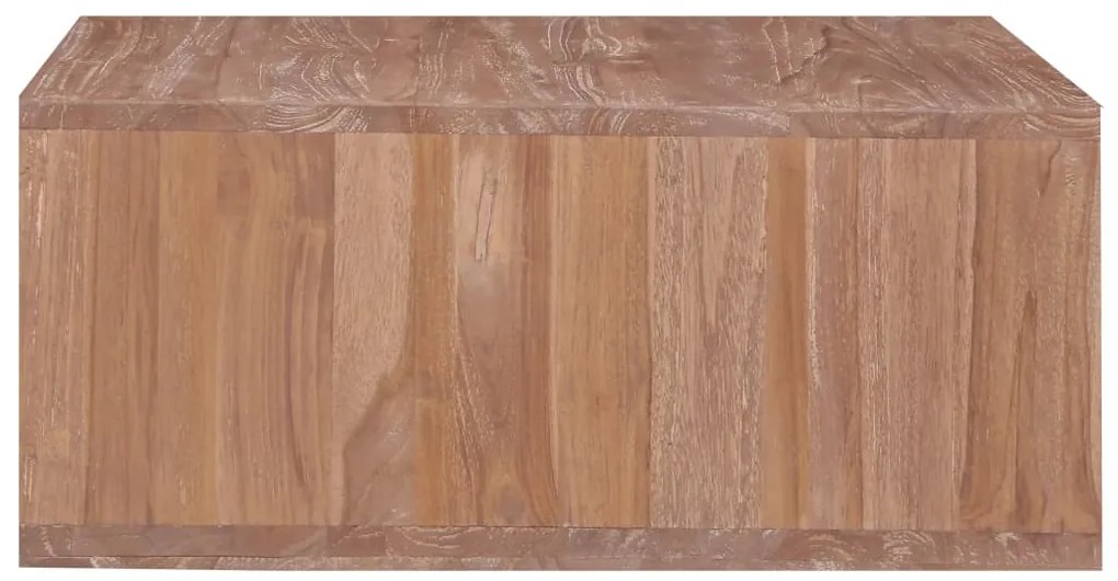 vidaXL Τραπεζάκι Σαλονιού 70 x 70 x 30 εκ. από Μασίφ Ξύλο Teak