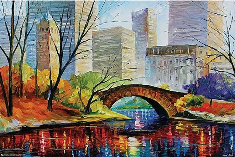 Αφίσα Leonid Afremov - Central Park New York