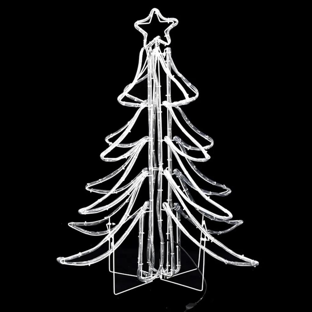vidaXL Φιγούρες Χριστουγεν. Δέντρα LED 2 τεμ. Θερμό Λευκό 87x87x93 εκ.