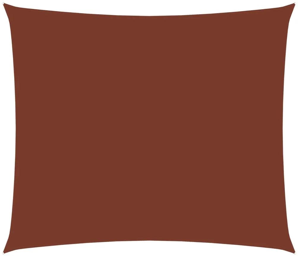 Πανί Σκίασης Ορθογώνιο Τερακότα 2,5 x 4 μ. από Ύφασμα Oxford