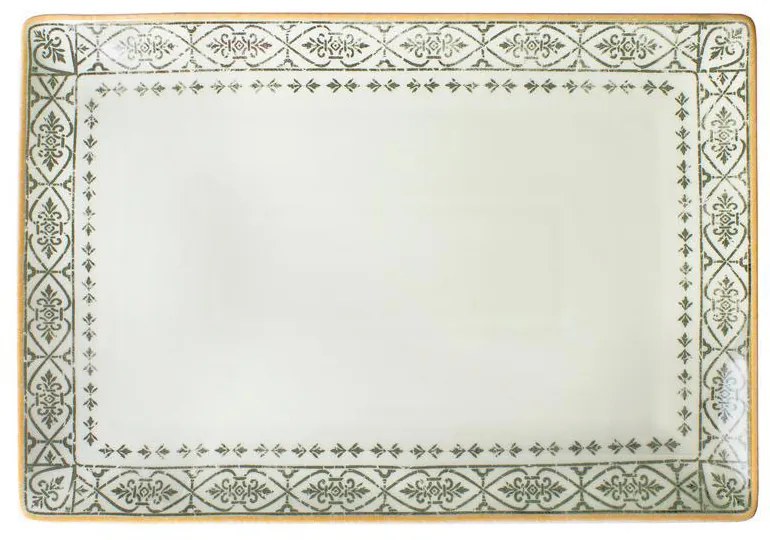 Πιατέλα Σερβιρίσματος Ορθογώνια (31x21) Oriana Ferelli Vintage Beige 22268-64