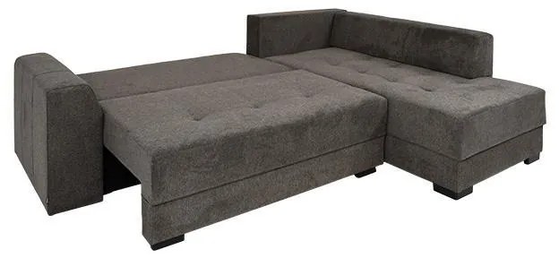 Γωνιακός Καναπές New Mona Fylliana Καφέ - Μπέζ 250x190x88 εκ. 250x190x88 εκ.