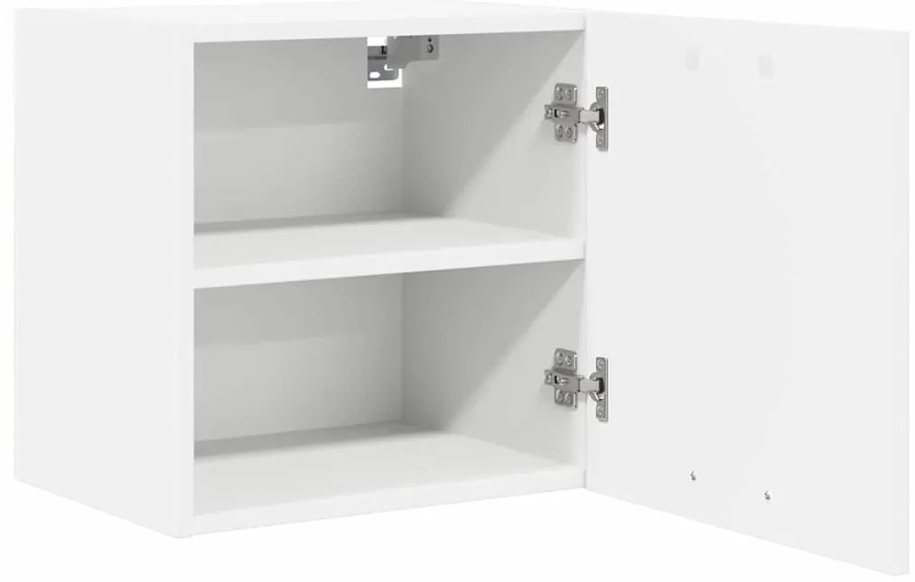 vidaXL Κρεμαστό ντουλάπι με αποθήκευση 2 pcs Λευκό 40 x 31 x 40 εκ.