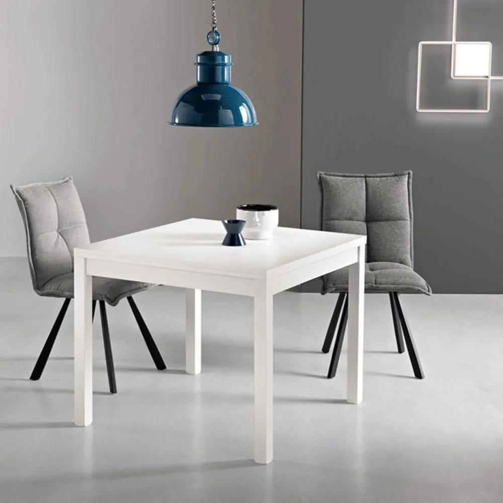 Τραπέζι Επεκτεινόμενο Ugo TAV.UGO90X90 90x90x77cm White Ikone Casa