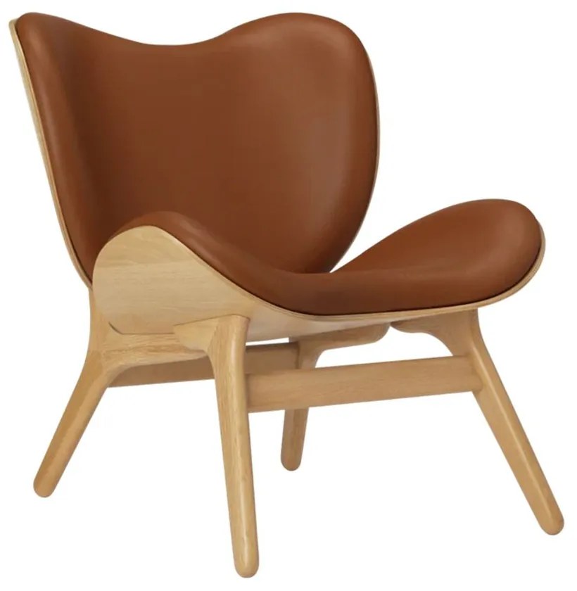 Πολυθρόνα A Conversation Piece Hope Leather 5501C5501-10 70x83x83cm Oak Cognac