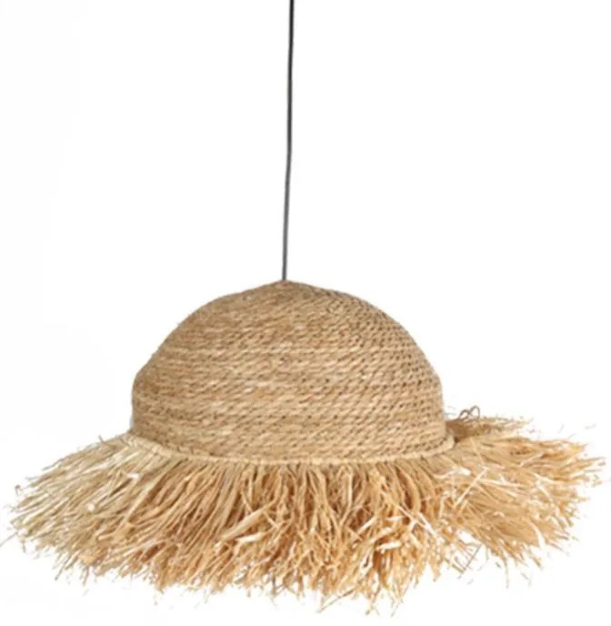 Φωτιστικό Οροφής Μονόφωτο Boho FL2370 Fylliana Φυσικό 40x21 εκ. 40x40x100 εκ.