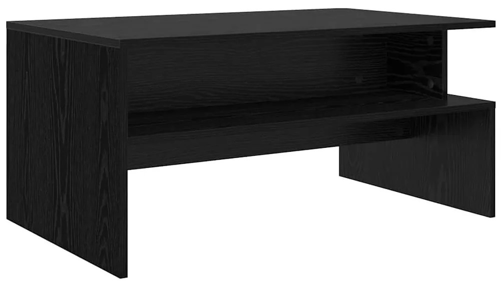 vidaXL Τραπεζάκι σαλονιού Μαύρη δρυς 90 x 55 x 42.5 εκ