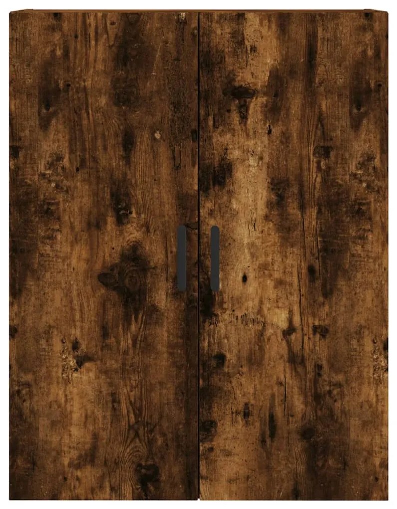 vidaXL Ντουλάπια Τοίχου 2 τεμ. Καπνιστή Δρυς 69,5 x 34 x 90 εκ.