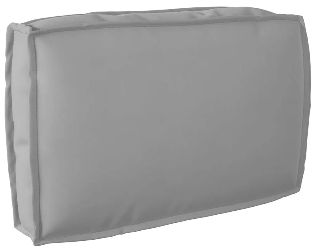 vidaXL Σετ Μαξιλαριών Πάγου 2 pcs Γκρι Ύφασμα Όξφορντ