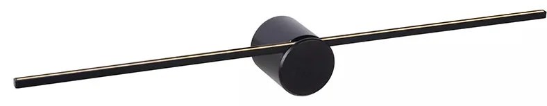 Φωτιστικό Επίτοιχο Lucide 12201-60-30 MIZAR Μαύρο Ματ (Black Mat) 2700 K