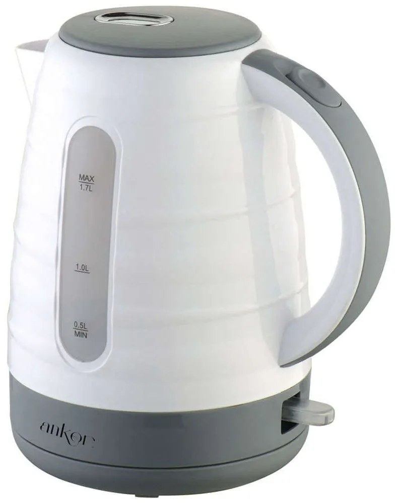 Βραστήρας 829736 1,7lt 2200W White-Grey Ankor Stainless Steel
