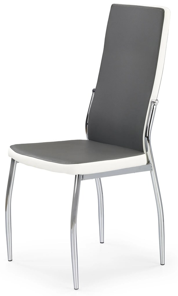 K210 chair, color: grey / white DIOMMI V-CH-K/210-KR-POPIEL