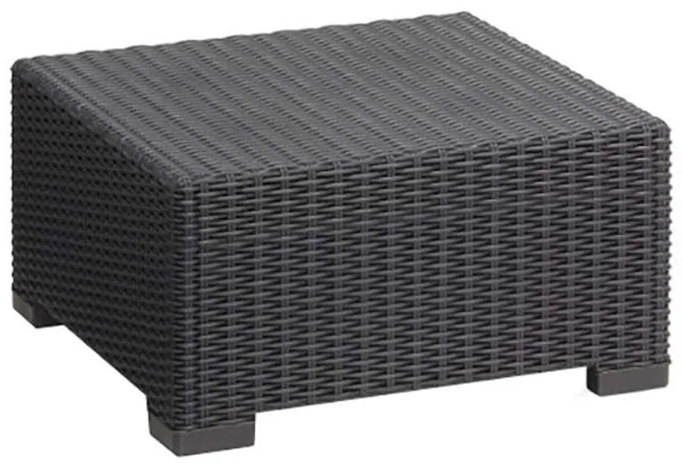 ZITA PLUS CALIFORNIA ΑΝΘΡΑΚΙ ΤΡΑΠΕΖΙ 68Χ68Χ35εκ. 68X68X35εκ.53.0452
