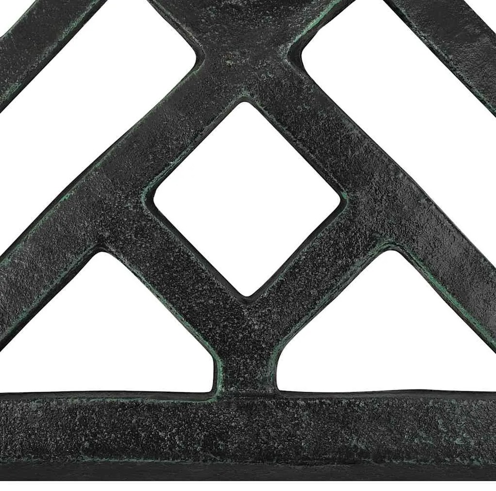 vidaXL Βάση Ομπρέλας Πράσινη 44 x 44 x 31 εκ. από Χυτοσίδηρο