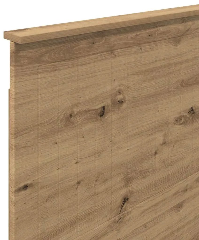 vidaXL Κεφαλάρι με κεφαλάρι Artisan Oak 100 cm Επεξεργασμένο ξύλο