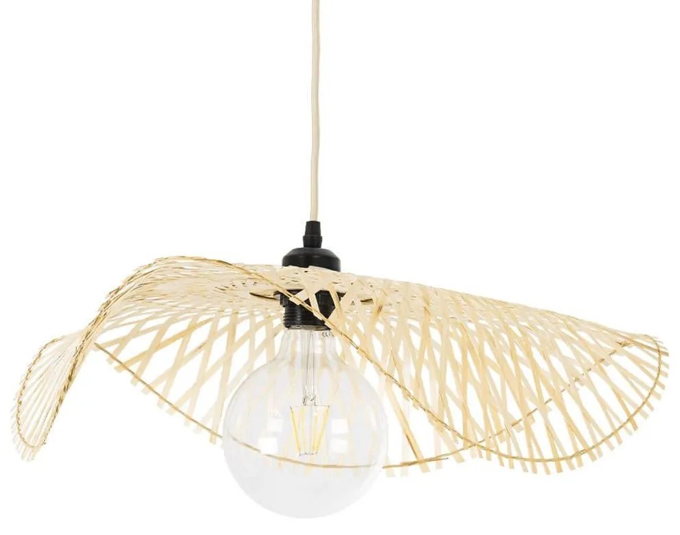 Φωτιστικό Οροφής Boho Melemele 01840 Φ50x7cm 1xE27 Beige GloboStar