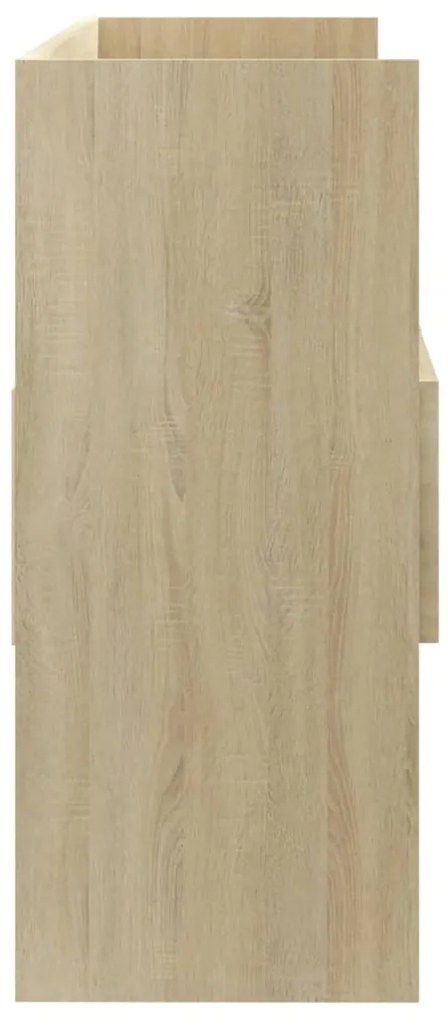 vidaXL Μπουφές Sonoma Δρυς 105 x 30 x 70 εκ. από Επεξ. Ξύλο
