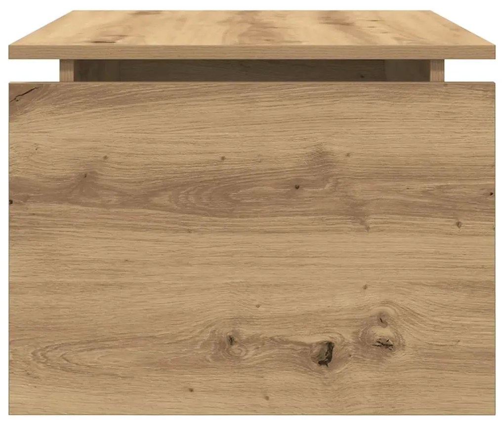 vidaXL Τραπεζάκι Σαλονιού τεχνίτης Δρυς 68x50x38 εκ Επεξεργασμένο Ξύλο