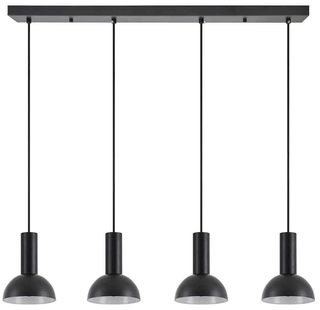 Φωτιστικό Οροφής Πολύφωτο Homelighting 77-8560 Black
