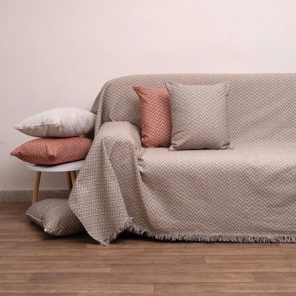 Ριχτάρι 2219 Linen Viopros Τετραθέσιο 180x320cm Chenille