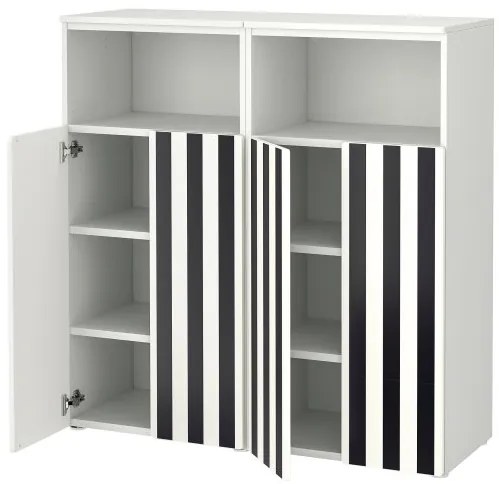 SMASTAD/PLATSA σύνθεση αποθήκευσης με 6 ράφια, 120x42x123 cm 595.496.86
