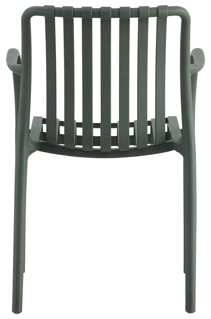 ΠΟΛΥΘΡΟΝΑ ΠΟΛΥΠΡΟΠΥΛΕΝΙΟΥ TIPPY HM5940.07 DARK OLIVE 55x55x81Υεκ 55x55x81 εκ.