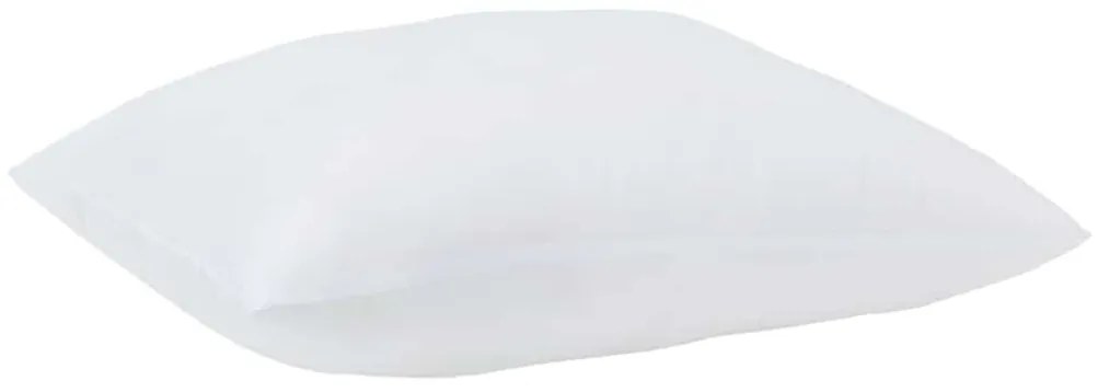 vidaXL Μαξιλάρι με μαξιλάρι 2 pcs Λευκό 61 x 41 x 20 εκ Πολυεστέρας