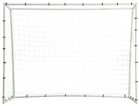 VEVOR Soccer Rebound Trainer, 8x6FT Iron Soccer Training Equipment, Sports Football Rebounder Wall with Double-Sided Rebounding Net &amp; Goal, Perfect for Backyard Practicing, Solo Training, Passing