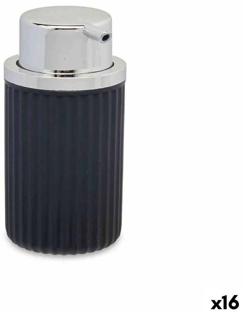 Διανομέας Σαπουνιού Berilo Ανθρακί Πλαστική ύλη 420 ml 7 x 14,5 x 8,5 cm (16 Μονάδες)