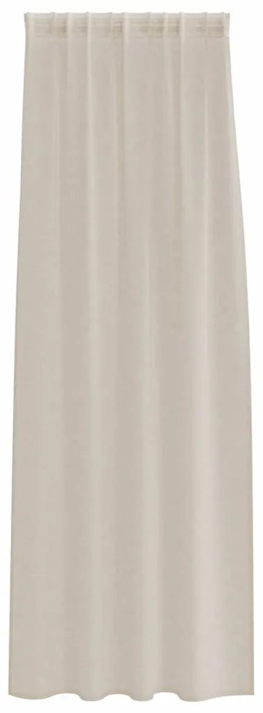 vidaXL Κουρτίνες με κουρτίνες 2 pcs Άμμος 140x175cm Πολυεστέρας