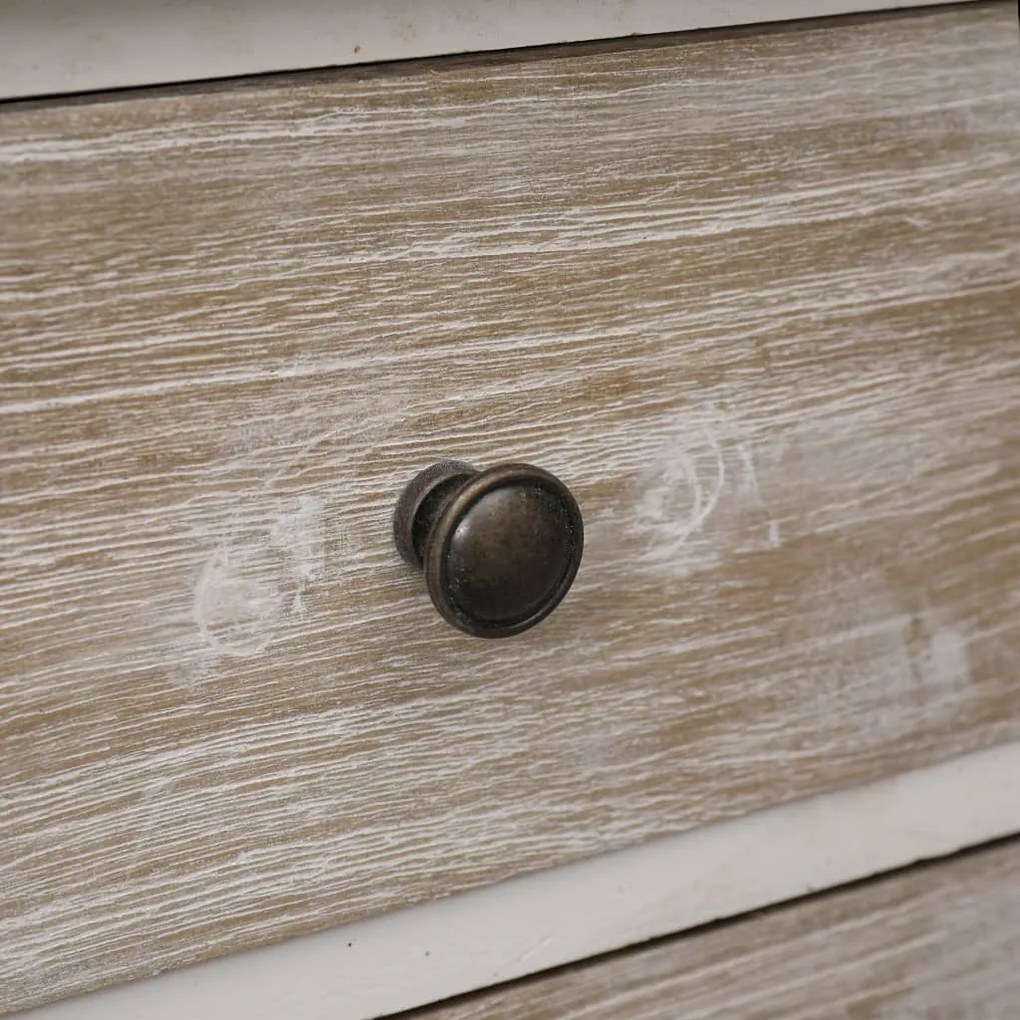 vidaXL Κομοδίνα 2 τεμ. 35 x 30 x 50 εκ. από Ξύλο Παυλώνιας