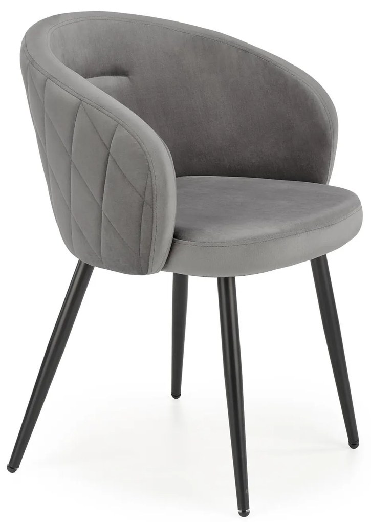 K430 chair color: grey DIOMMI V-CH-K/430-KR-POPIELATY