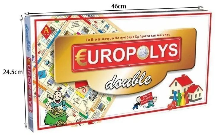 Επιτραπέζιο Europolys Double 8+NO.0101 - Board game-16185-93866