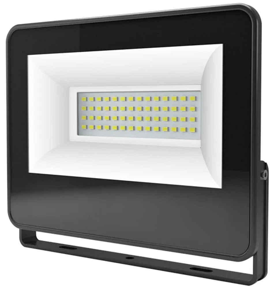 Προβολέας Led V5030 19,9x3,6x16cm Led 5000lm 50W 3000K Black Aca