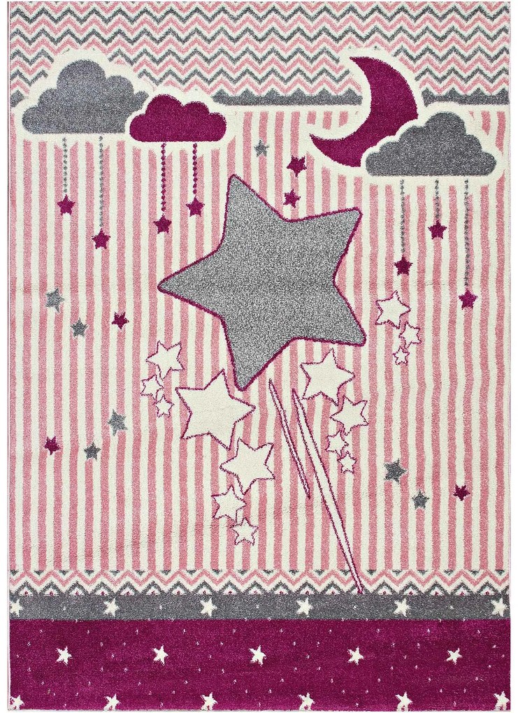 Παιδικό Χαλί 014 PINK 80 x 150 εκ.