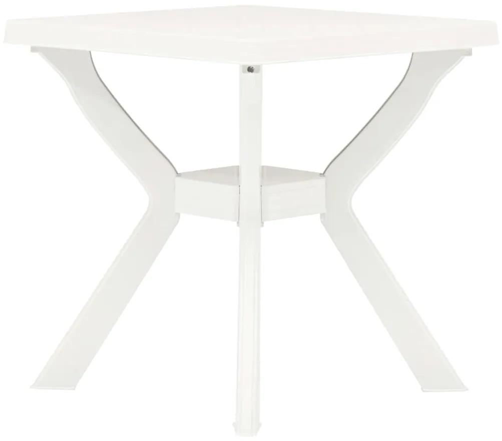 Τραπέζι Bistro Λευκό 70 x 70 x 72 εκ. Πλαστικό