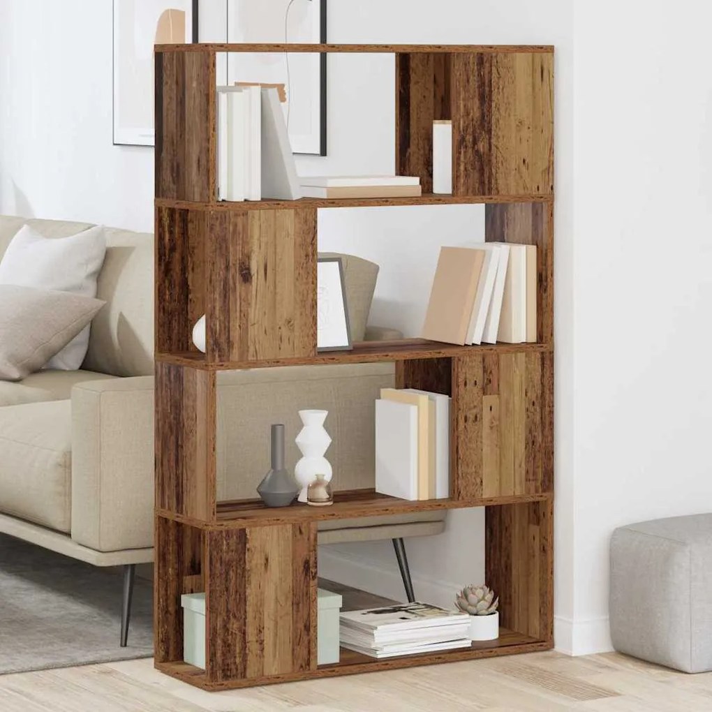 vidaXL Κέντρο ψυχαγωγίας Καφέ 80 x 24 x 124 εκ Επεξεργασμένο ξύλο